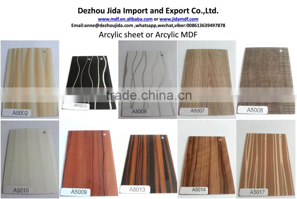 High Gloss Acrylic Plywood