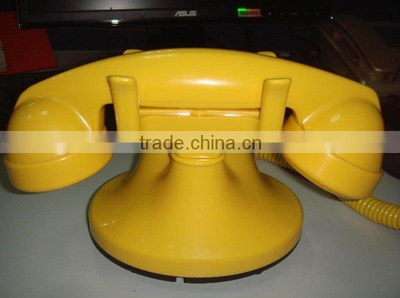 Rotary dial classic telephone