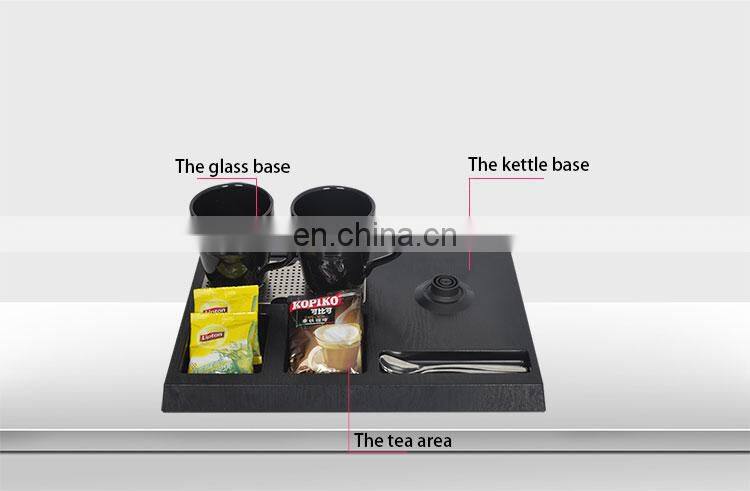 Honeyson Professional 0.6L Stainless Steel Electric Kettle Tray Set factory supply