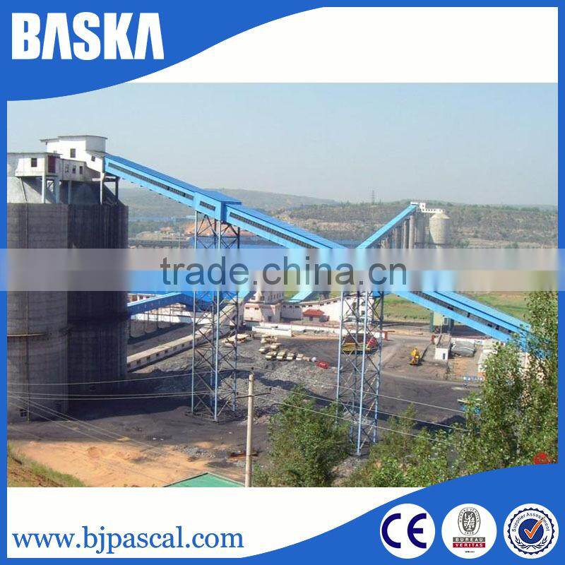 High Quality Large Conveying Capacity rubber conveyor belt machine