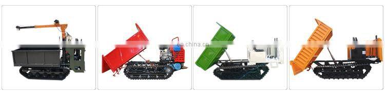 Hot selling garden mini dumper 4x4 rubber track micro dumper truck