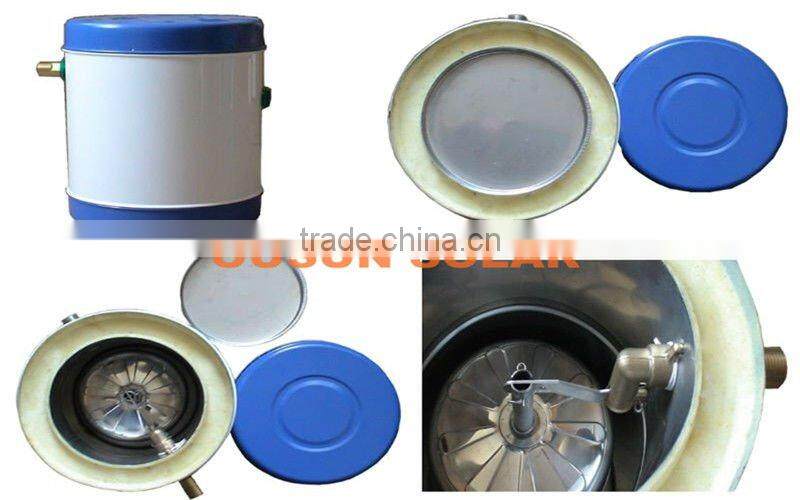 Heat Exchanger Integrated Pressurized solar hot water heater,copper coil solar water heater system