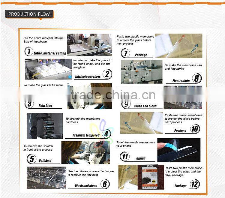 Goldspin anti-fingerprint tempered glass cell phone screen protector