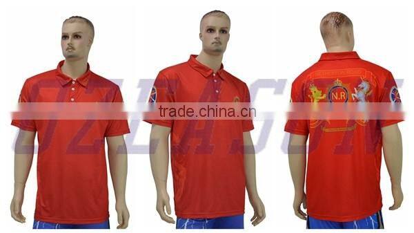 100% Cotton Custom Polo Shirts With Embroidery Logo