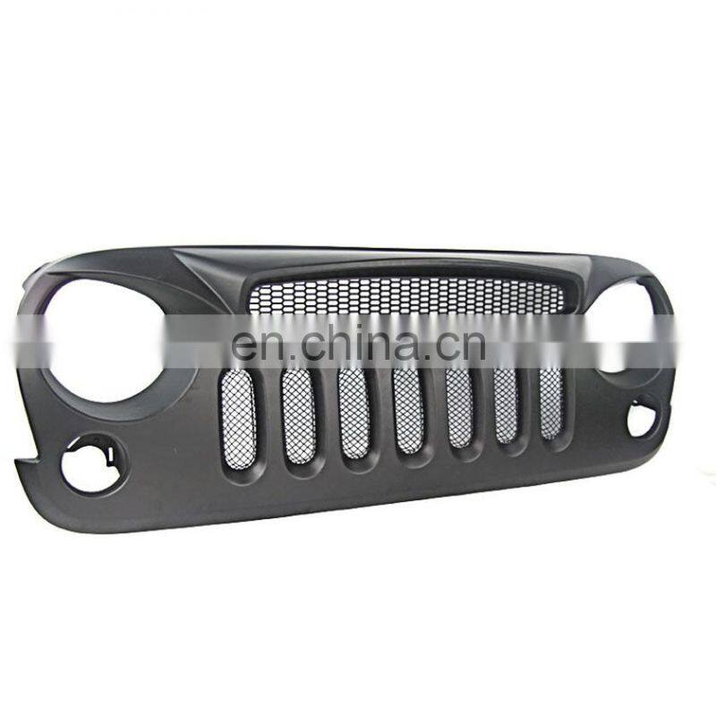 for jeep JK 20007-2017 for angry for bird style grille car accessories