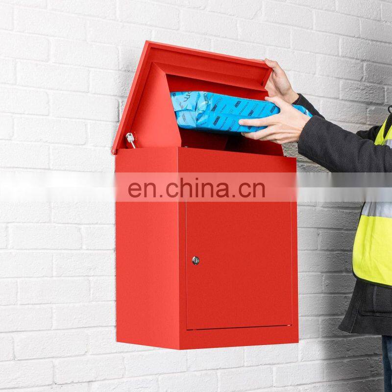 smart parcel delivery box Outdoor parcel dropping parcel drop box for mail