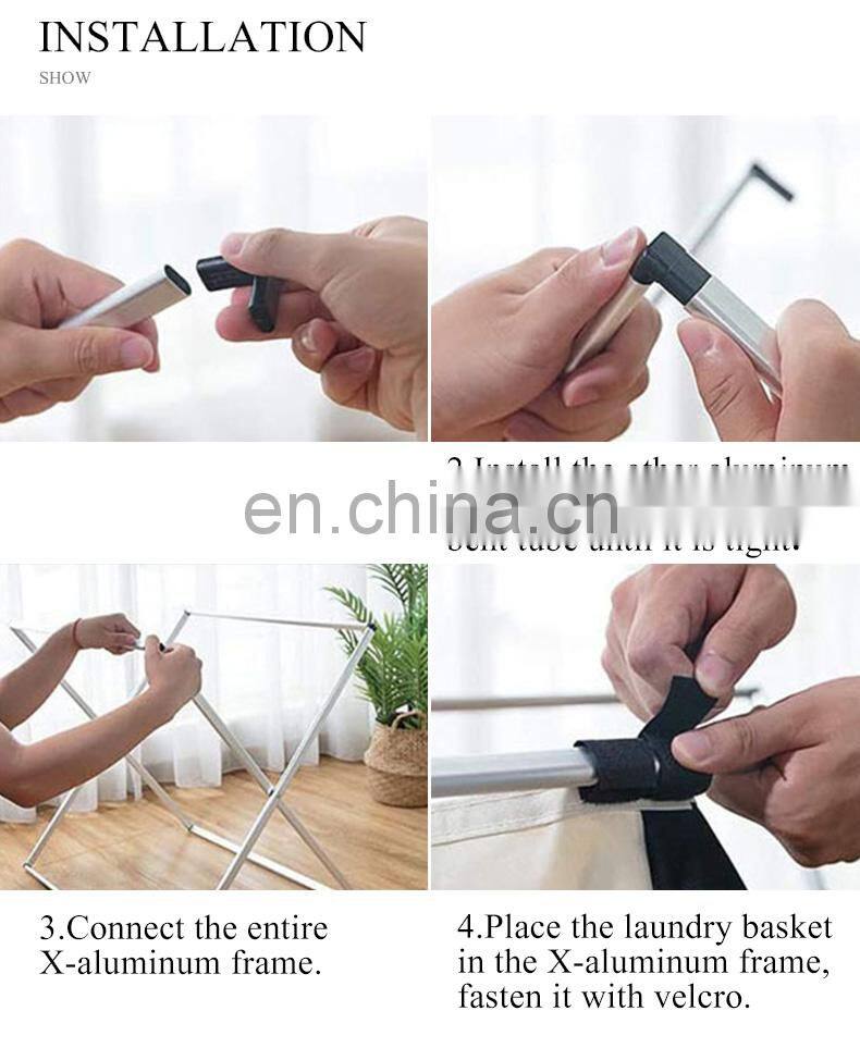 Seagrass Storage Basket Laundry Hamper Silicone Bowl Foldable Laundry Basket 40x50cm