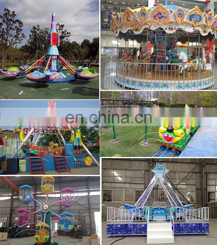 Outdoor Carnival Rides Rotating Machine Tagada Disco Turntable For Sale
