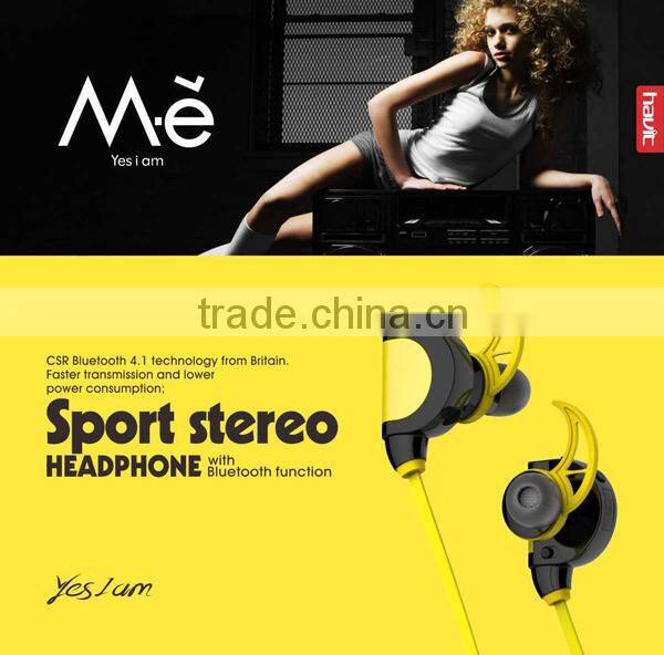 mobile phone pure quality music sports running bluetooth in-ear earphone