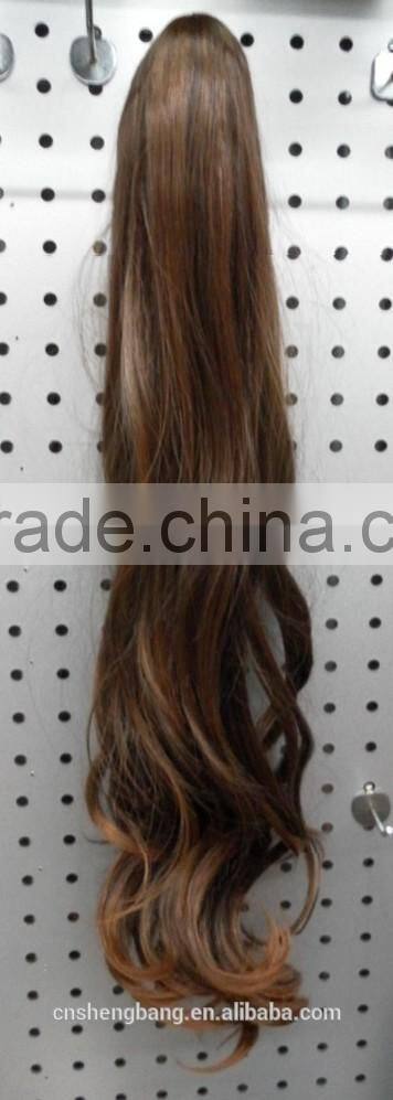 wholesale wigs synthetic hair wig hair extension ponytail wig