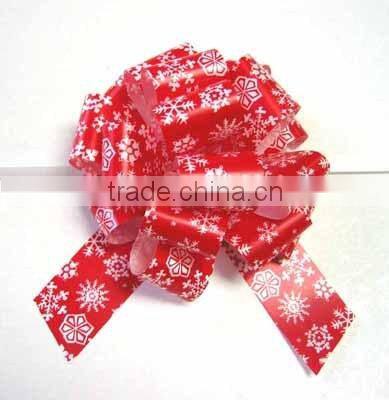 30 Inches Large Red Metallic Magnet Car Bow/Wedding Car Bow/Christmas Bow/Gift Bow