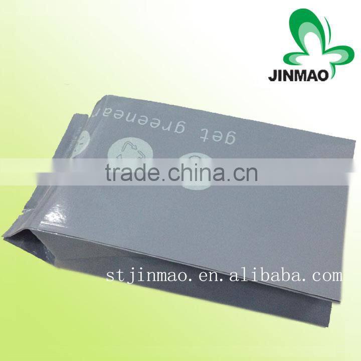 Side gusset kraft packing bags with valve