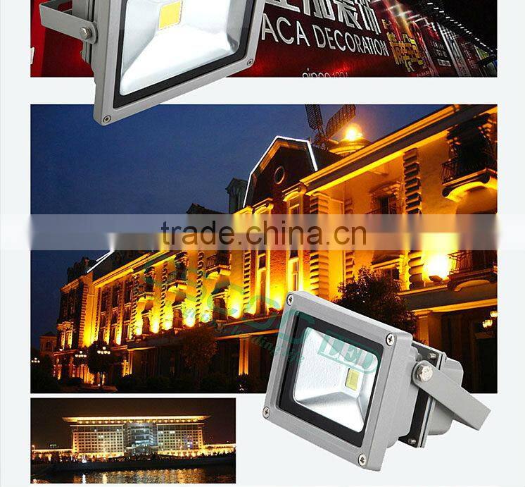 White Cover Outdoor 30W RGB LED Floodlight