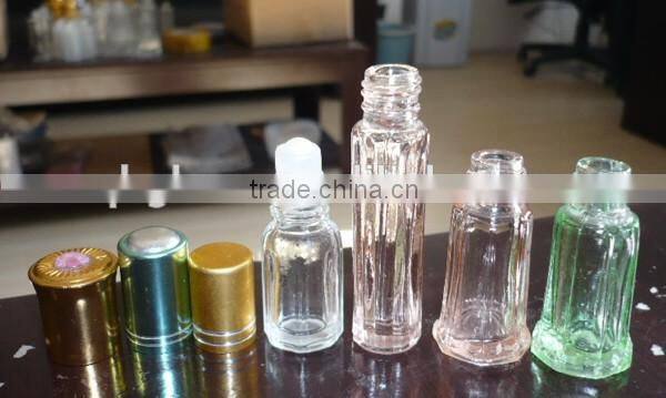 5-50ml Glass Roll On Bottle/ deodorant roll on bottle