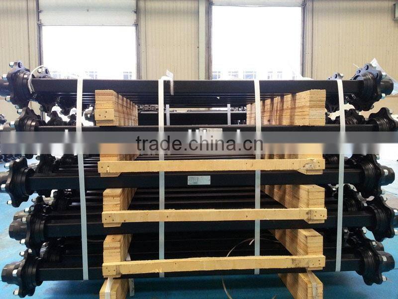 truck semi trailer axle German type