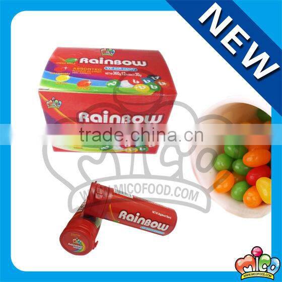 rainbow jelly bean vc soft candy