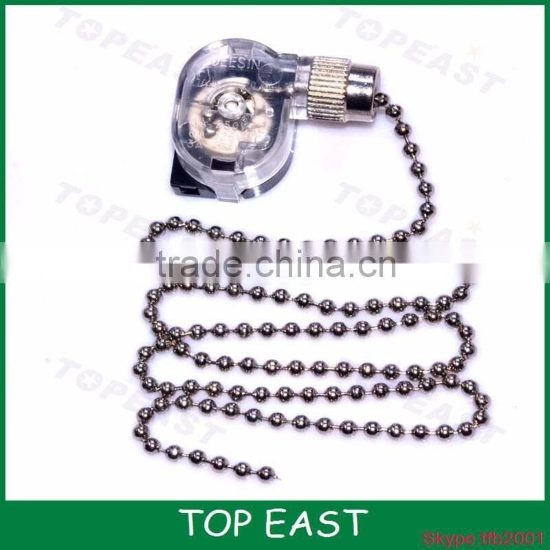 Long chain ON-OFF Ceiling Fan Light wall light Pull Chain Switch