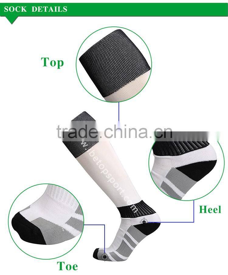 Low MOQ Custom Professional Dryfit Soccer sport football cotton socks