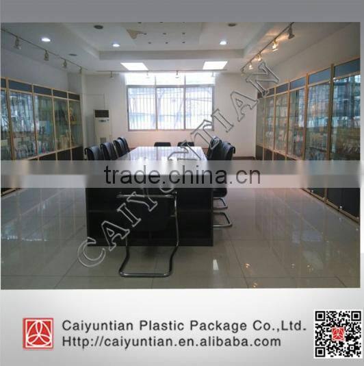 Custom printed standed laundry detergent powder bag with side spout