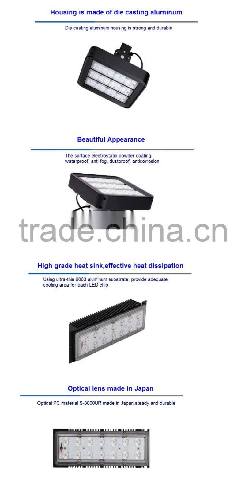 5Years Warranty 30-400W UL TUV GS CE ROHS listed high quality modular 40w led flood light