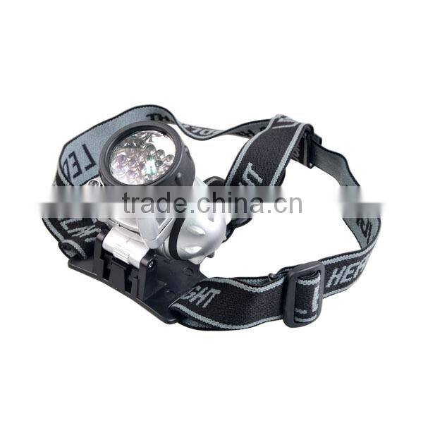 TD7318+2 Headlamp LED ABS Material Fishing And Running LED Headlamp