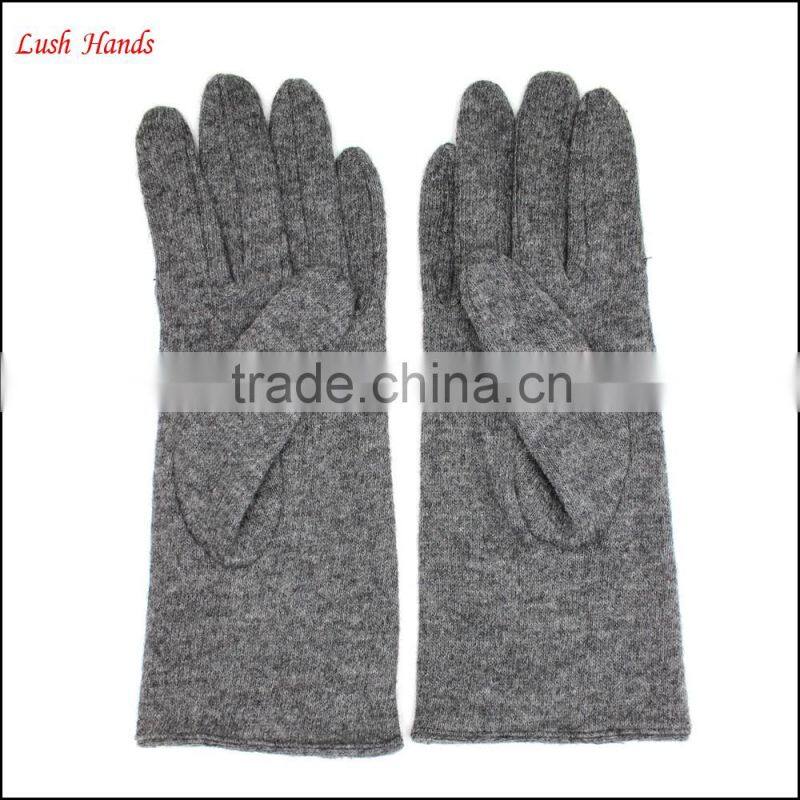 the best sales women fashion diamond embellish woolen gloves