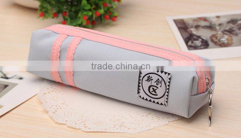 Wholesale new creative big capacity pencil storage bag beautiful cosmetic bag