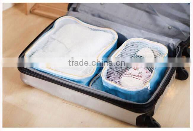 Wholesale 3 pcs 1 set travel clothing bag organizer bag