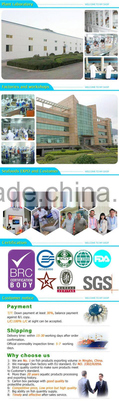 Hot selling pacific mackerel scomber to Africa