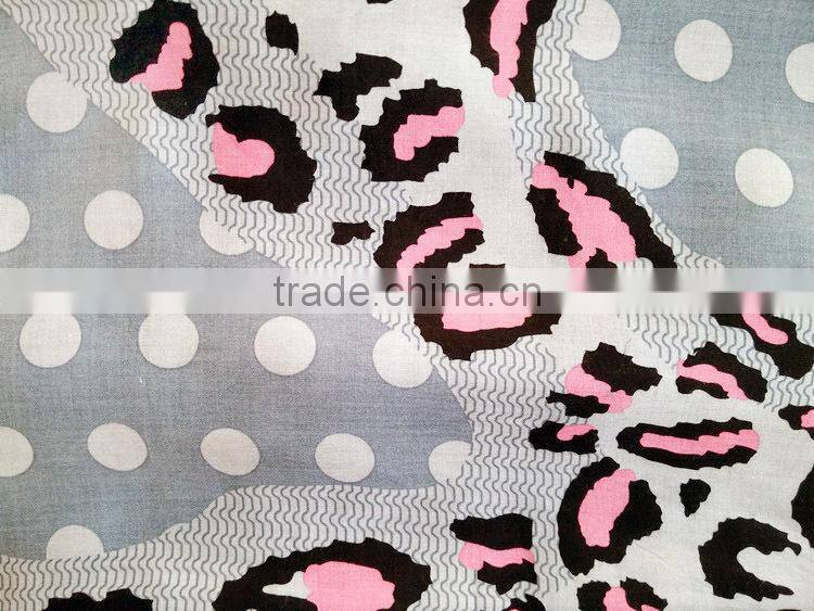 spun rayon fabric printed for china textile