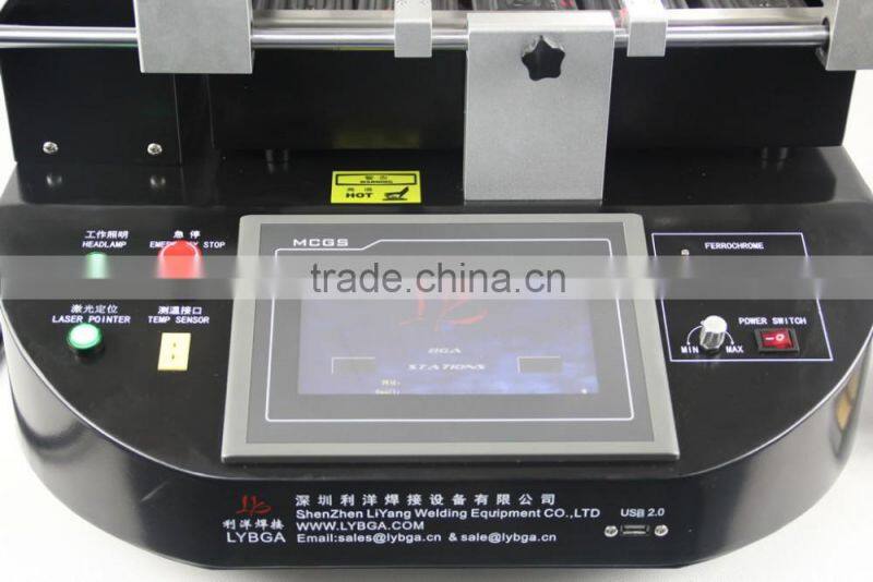 Automatic bga rework station HR560 for motherboards, hot air heater bga station