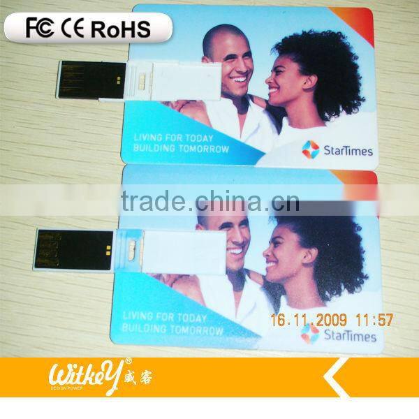 High speed 8gb card type usb flash drive