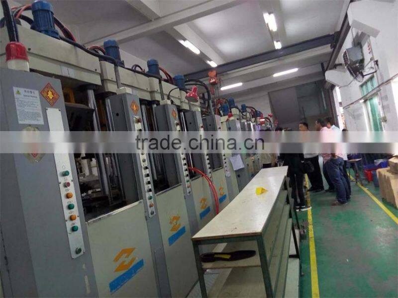 dongguan shoes machine.four station two color two screw verticial italy type high quality trtputpr sole injection machine