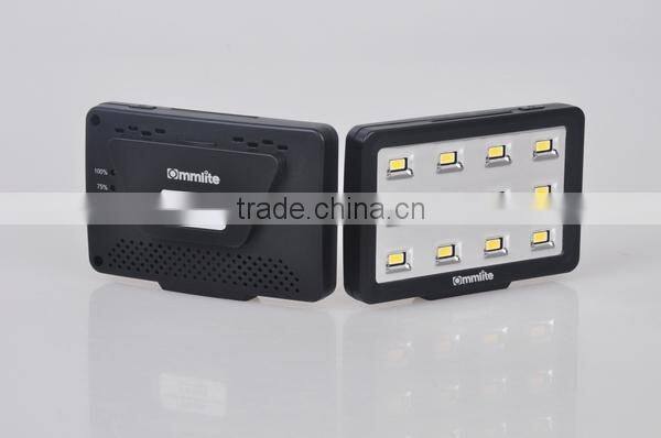 Commlite Powerful LED Video Light 12 Lamps for Monopod, Cellphone, DSLR Camera...