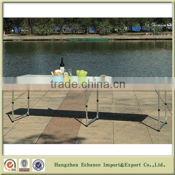 YES folded outdoor camping or picnic MDF ajustable folding table/4 folded tables-FN4310