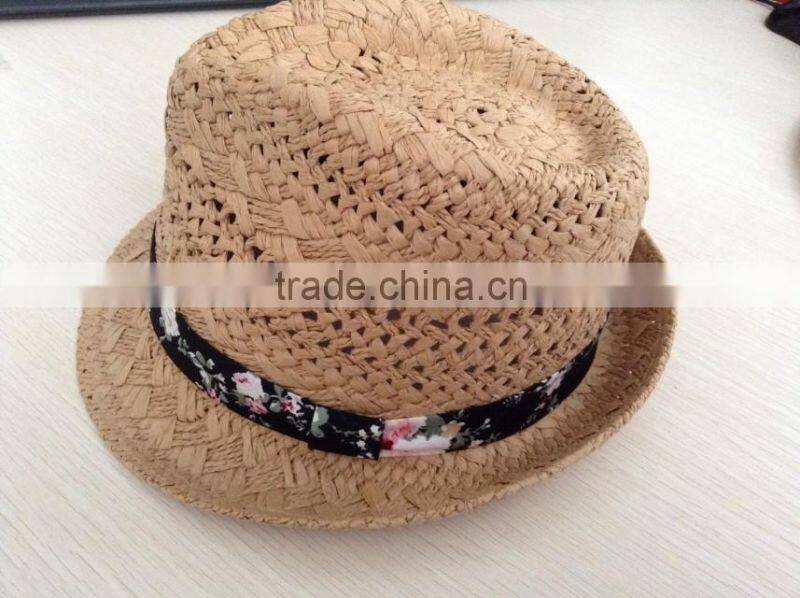 unisex hand made summer straw hat