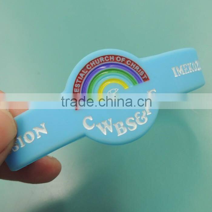 custom ribbon Fashionable Artificial Flowers Ribbon Wristband for Girls