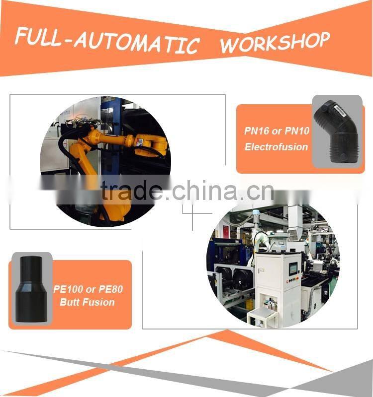 High Density PE100 Butt Fusion Fittings