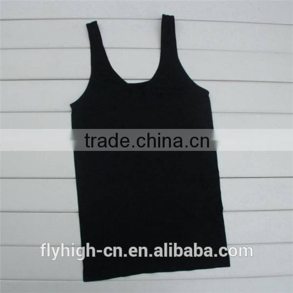 womens singlet,ribbed racer back tank top