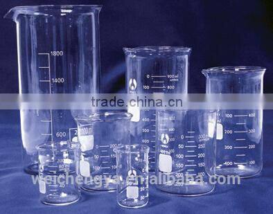 Glassware Beaker. low type beaker. hightype beaker