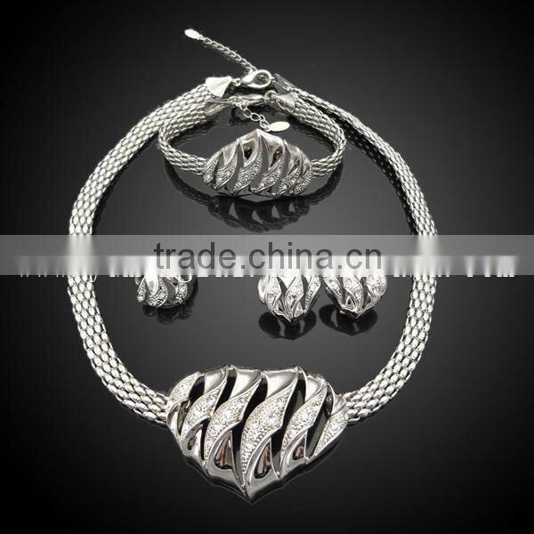 china wholesale 925 silver jewelry set