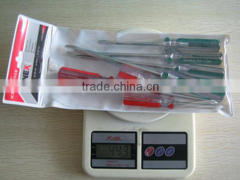 good quality activator transparent PP handle bit holder screwdriver