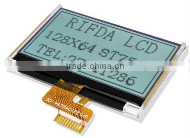 Square Positive LCD module display with Yellow LED backlight