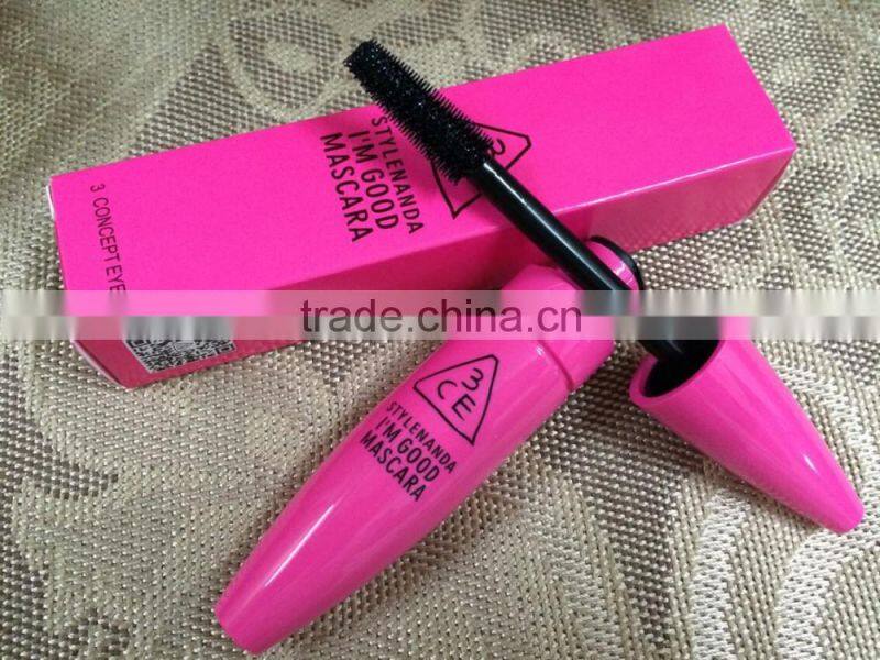South Korea 3CE Mascara stylenanda pink series 3d fiber mascara for eyelash extensions