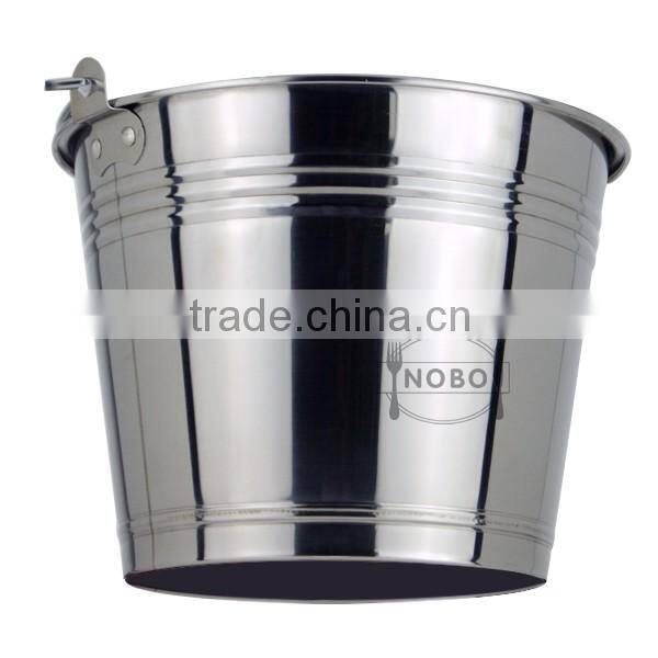 Nobo Factory Durable Stainless Steel Water Bucket for Kitchen