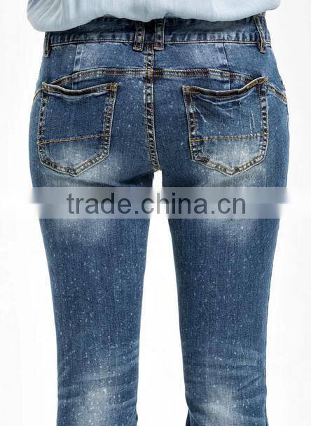 fake two pc one-piece women clothing oem customized jeans wholesale china