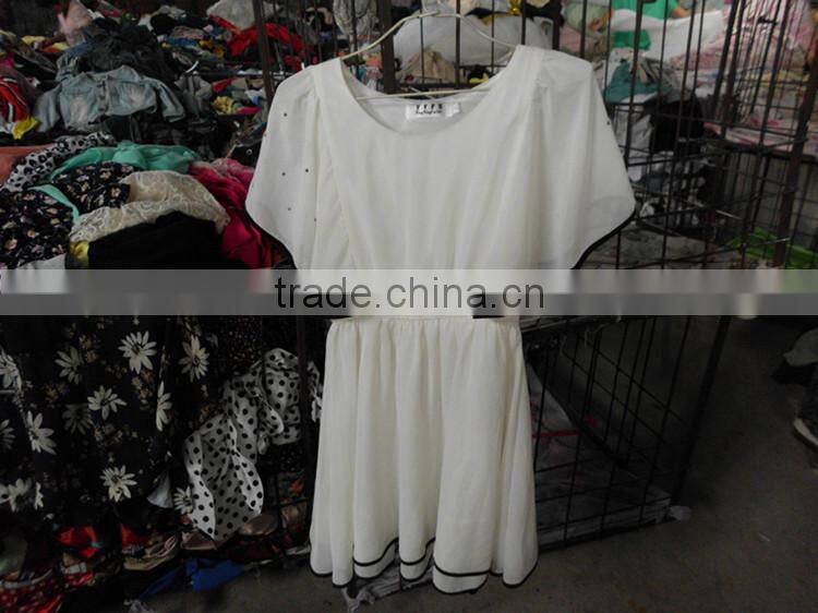 Alibabab China Second Hand ladies Silk dress