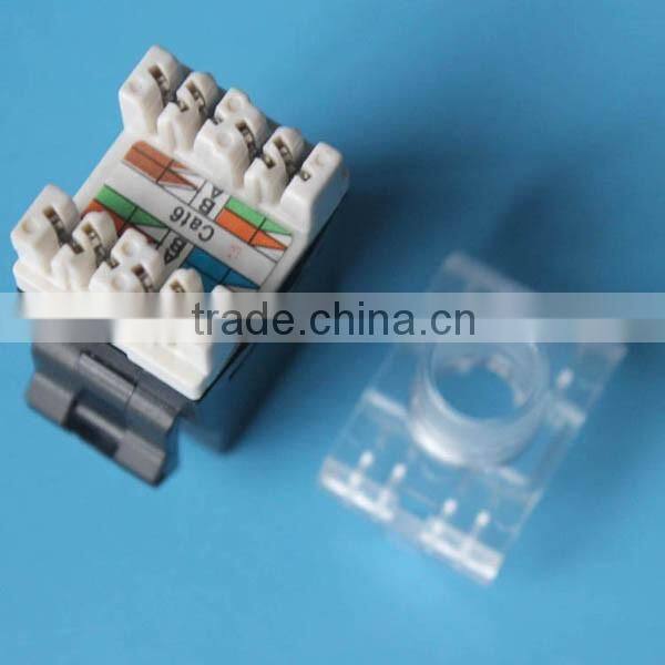 Cat6 RJ 45 UTP or STP Keystone Jack