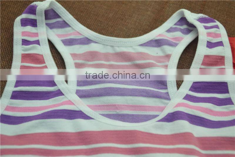 Bodyline pep girls seamless sport crop top bra underwear for girls tops