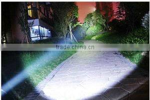 superpower led flashlight with infrared in the middle